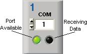 3.4 Selecting a COM Port A COM port must be selected for each frac pump to be controlled by IPC-PC. COM ports 1-48 may be chosen. After a port is selected IPC-PC immediately attempts to open the port.