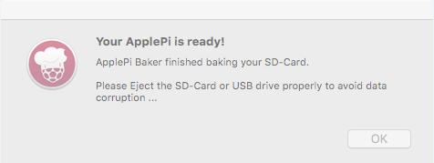 start the ApplePi-Baker. Select your target SD card. Click the button to load the image file and click the Restore Backup button.