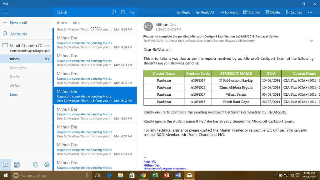 Improved Mail and Calendar Apps Microsoft has done lots of