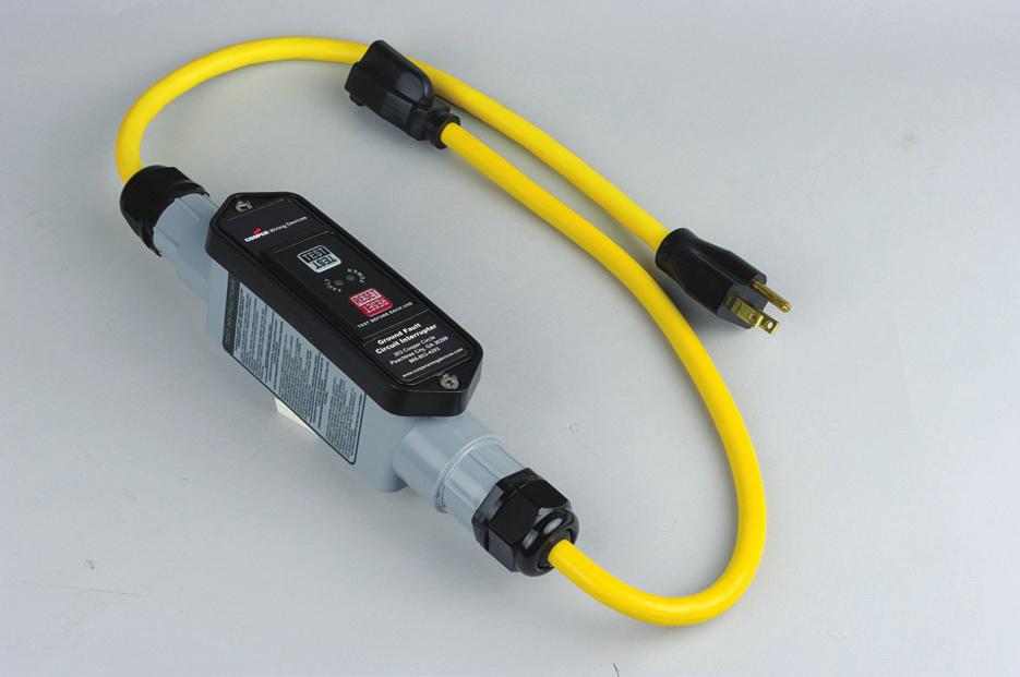 Industrial grade portable GFCIs Portable protection from electrical injury Arrow Hart s portable GFCIs give you the assurance that comes from knowing you are protected from ground fault hazards
