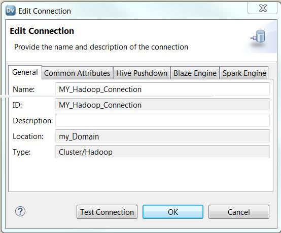 JDBC connection Create a JDBC connection and configure Sqoop properties in the connection to import and export relational data through Sqoop.