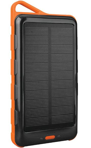 The efficient 200mAh solar panel means that you ll always have access to emergency charging power.