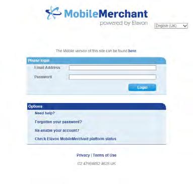 Section 5: MobileMerchant Portal (WebMIS) 5.