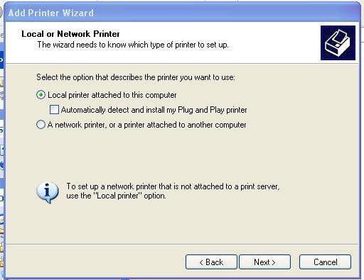 Open up the Printer and Faxes (XP) or Devices and Printer (Widows 7) Menu. 15. Click on Add a Printer.