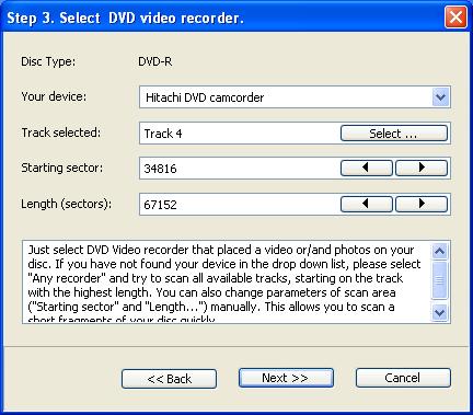 6. Recovering CD/DVD/BD Data.