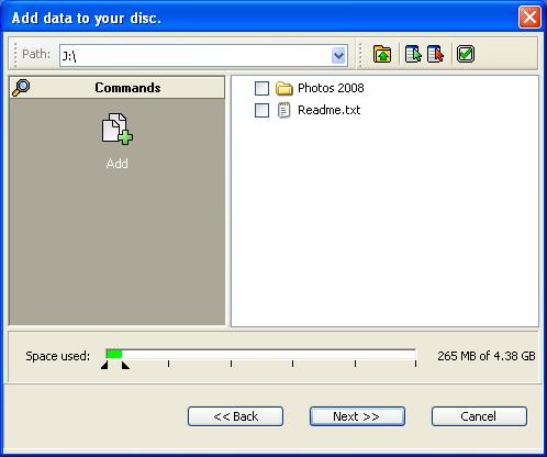 31 CDRoller - User's Manual At this step, you can edit
