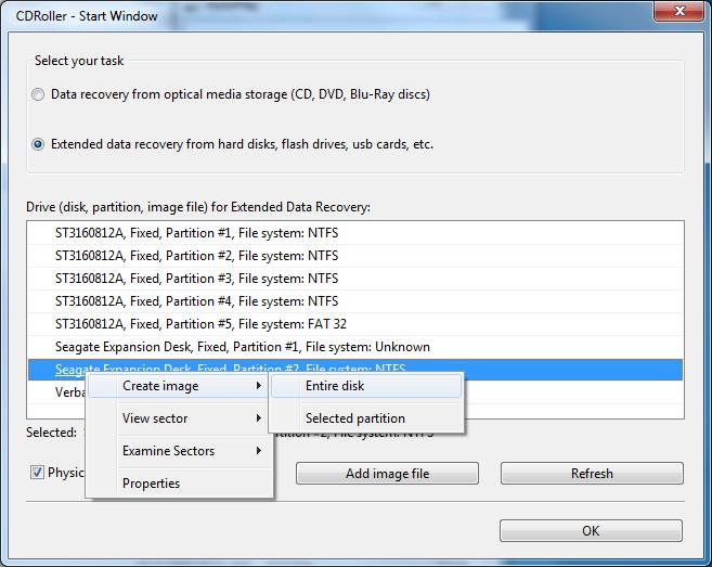 7. Additional features. 48 7.7. Use image file to manage disc sectors. This option forces the program to create and then use an own image file to manage the disc data (disc sectors).