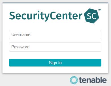 After initial login, SecurityCenter displays the dashboard with different elements depending on your user role.