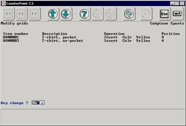 System: Special Topics - File Utilities 16 Modifying a grid Select File Utilities / Special / Inventory / Modify grids.