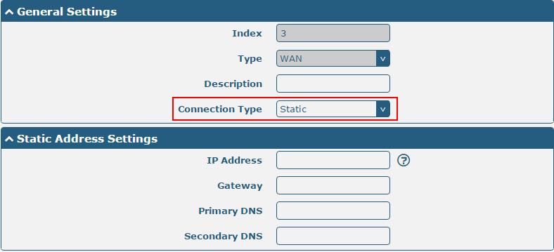 WAN Router will obtain IP automatically from DHCP server if choosing DHCP as connection type. The window is displayed as below.