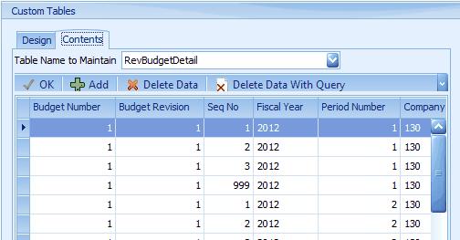 A custom table is required in order to use the Sheet Order By feature within the Distribution Setup.