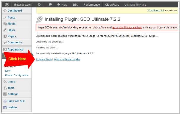 Adding Plugins to WordPress STEP 5: Activate Plugin That s all there is to it. You can add as many plugins as you wish.