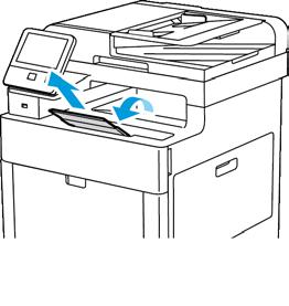 Installation and Setup Selecting a Location for the Printer 1. Select a dust-free area with temperatures from 5 32 C (41 90 F), and relative humidity 15 85%.