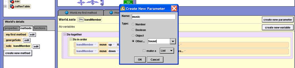 Create More Parameters