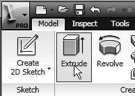 7-20 Tools for Design with VEX Robot Kit: AutoCAD and Autodesk Inventor 4. On you own, repeat the above steps and adjust the dimensions so that the sketch appears as shown. 5.