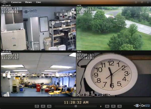 Ocularis Web User Guide Viewing Recorded Video Viewing Recorded Video When an incident occurs, viewing recorded video is easily done by switching the screen to Browse mode.
