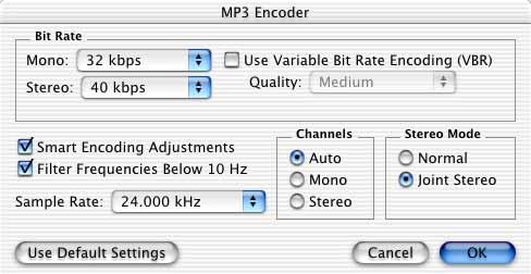 INDIVIDUAL ITEMS AVERAGE GRADING 0 Fig. : The MP encoder was used with the options shown for a bitrate of 40 kbit/s for stereo and kbit/s for mono when used with B.