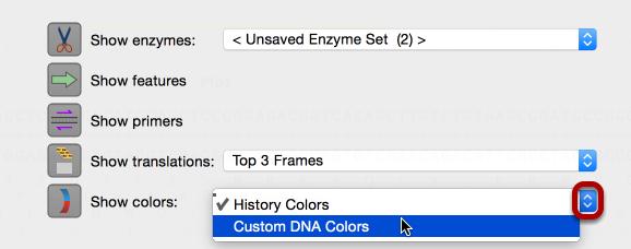 View History Colors History colors will now be shown in Map and Sequence views.