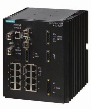 compact Layer 2 Ethernet switches RSG920P RSG920P The RSG920P is a rugged, high density, small form factor Layer 2 switch with Power-over-Ethernet (PoE) capability designed for space limited cabinets