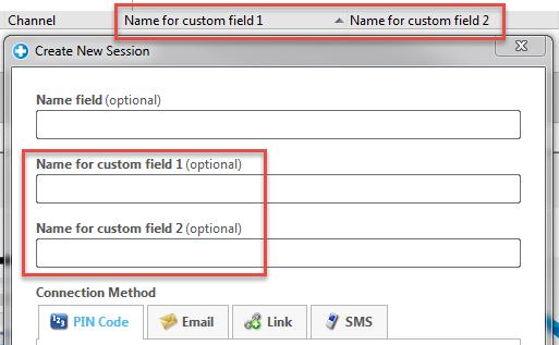 Setting up Custom Fields How to Name Custom Fields Custom Fields allow you to collect information about your customers or sessions.