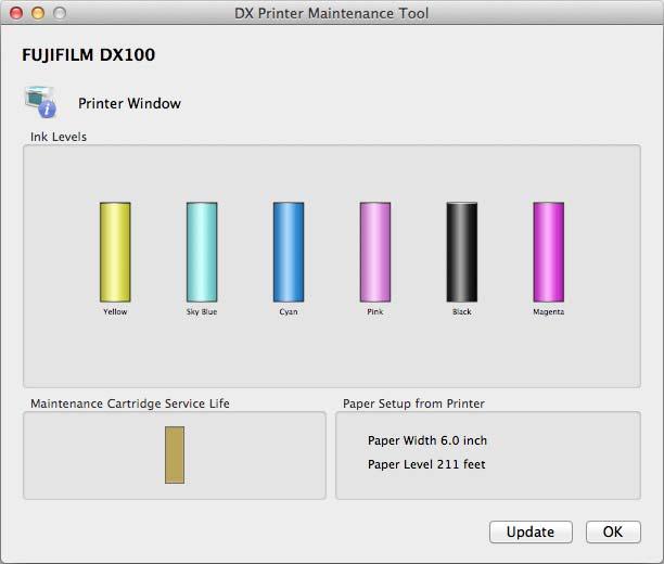 Replacing the Maintenance Cartridge Mac OS X A Start the Maintenance Tool. See the following for information on starting the Maintenance Tool.
