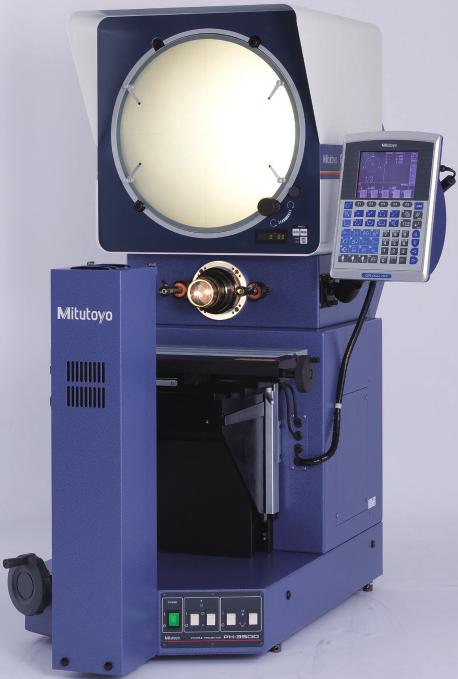 PH-3515F, PH-A14 SERIES 172 Bench-top model that user horizontal optical system. Suitable for thread pitch measurements-blurred or distorted images will not be produced when workpiece is angled.