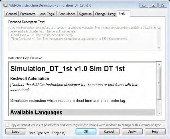 Designing Add-On Instructions Chapter 1 Considerations for Add-On Instructions When deciding whether to develop an Add-On Instruction, consider the following aspects.
