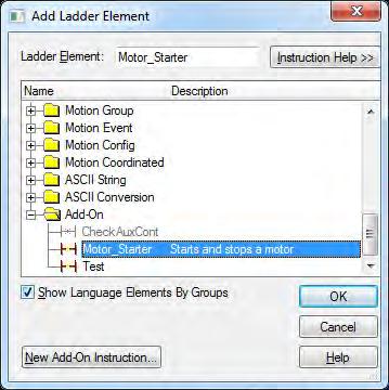 Press Alt + Insert anywhere in the editor or right-click the logic in the Editor and select Add Element.