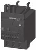 Thermal Overload Relays 3RU11, 3RU1 up to 100 A, CLASS 10 Revised 04/0/15 SIRIUS Selection and ordering data Features and technical characteristics Auxiliary contacts: 1 NO + 1 NC Manual/automatic
