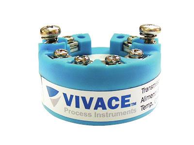 TEMPERATURE TM Vivace's temperature transmitter line provides reliable measurement with high accuracy and stability.