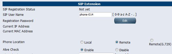 31. Web-MC : Extension 24 SIP has to be selected as attribution of extension port.