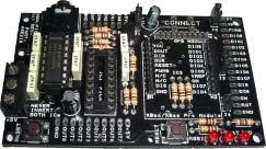 PICAXE CONNECT (AXE10) Description: The AXE10 Connect board has been designed as a experimental project board for users wishing to learn how to interface a PICAXE chip to the Maxstream module or a