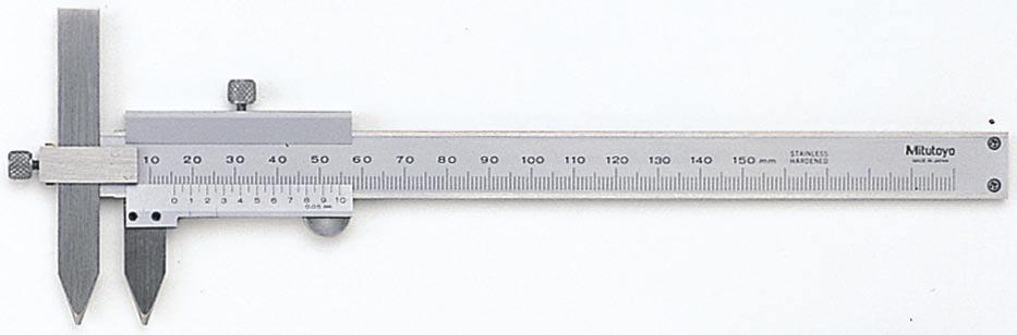 Offset Centerline Caliper SERIES 534, 536 ABSOLUTE Digimatic and vernier type Specially designed for center to center distance measurements on the same and offset planes.