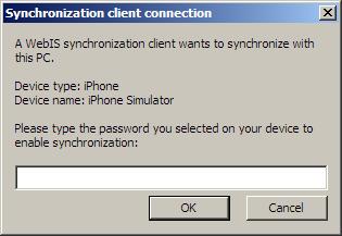 WebIS Desktop Sync: Windows Outlook Edition " " " " " " 9 of 21 The Manual IP (Advanced) option is described in the section Can I sync over the internet in more detail.