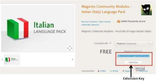 For instance, if you want to search for Italian language, type Italian Language Pack in search box and press enter.