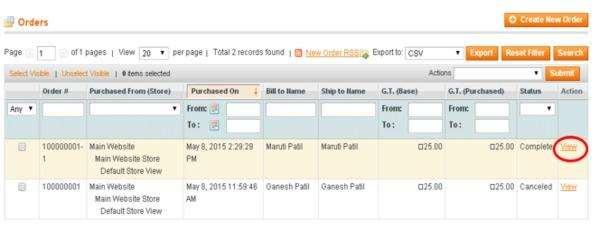 Complete: When order is marked as complete, it has been both invoiced and shipped.