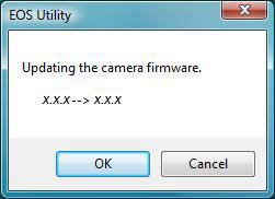 5. A window for selecting files appears, so select the firmware update
