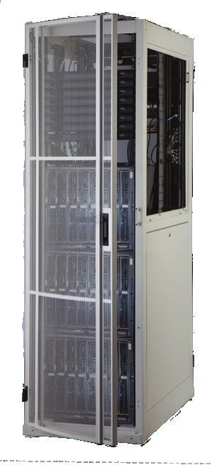 25" Aesthetics Designed and manufactured in the United States, and fully customizable to meet specific equipment hosting challenges Available in central office white for improved internal visibility