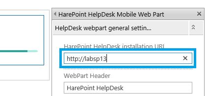 a) Open the settings panel of a web part by selecting Edit Web Part in the web part context menu.