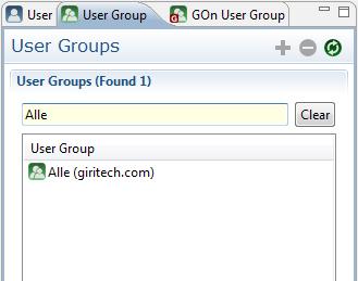 Management Reference > The Management Client Element: Directory User Group Directory User Group Elements come from the User Directories, which the server is set up to connect to.