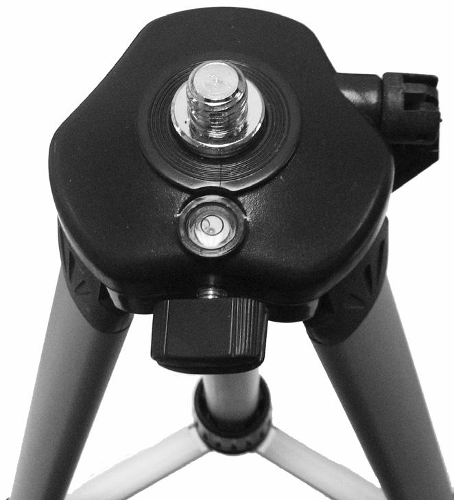 Mounting To Tripod (3) 1. If mounting the Laser Level with the Tripod (3), position the Tripod on a flat and level ground surface.