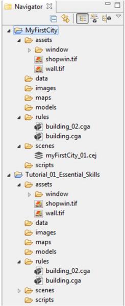 Now you'll copy all necessary files from the downloaded Tutorial 1 project into your new project. Steps: 1.