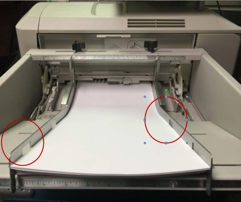 C. Balotar Setup Step 1. Fill input tray on Balotar printer with correct size paper. Paper Tray: Team Operators insert the correct size ballot paper in the printer.