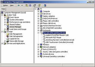 Users can check the situation of controllers in Device Manager.