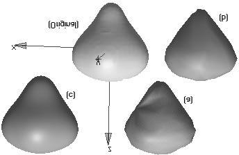 Fg. 1. Results of the three machne learnng methods n the modelng of a surface from a sold generated by a 5 foc lemnscate. (a) Kohonen Feature Map (b) Growng Grd and (c) SVM Kernel method.