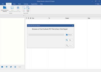 User Interface Stellar Phoenix Outlook PST Repair has a simple and easy to use Graphical User Interface (GUI). The GUI of Stellar Phoenix Outlook PST Repair resembles the GUI of MS Office 2016.