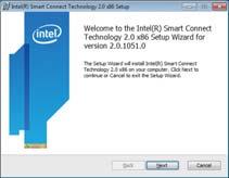 4-6-3 Installing EZ Smart Connect A. System Requirements 1. Intel Smart Connect Technology enabled in BIOS Setup 2. Windows 7 with SP1 3. Normal network connection 4.