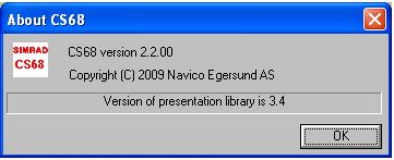 SYSTEM DESCRIPTION 1.3 The software The software for CS68 is running on Microsoft Windows XP Operating system.