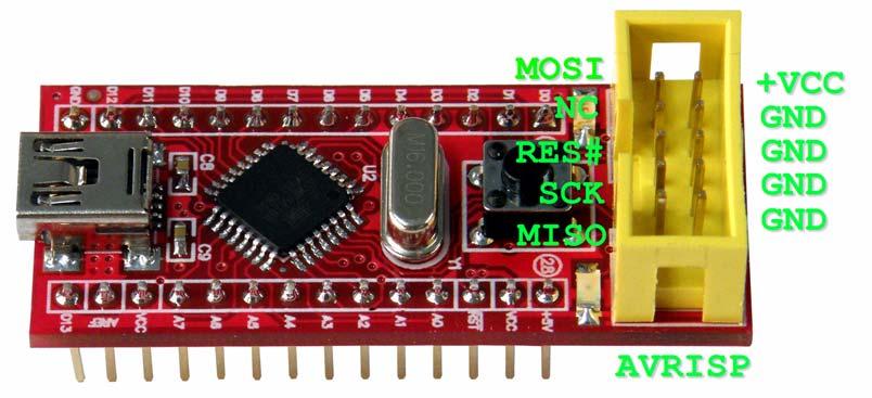 User s Manual of Board Micro Controller ET-EASY168 STAMP AVR Arduino Pin ET-EASY168 STAMP Pin Arduino AVR PD0 Digital-0 1 28 +5V(+Vin) +5V(+Vin) PD1 Digital-1 2 AVRISP 27 +VCC(+5V) +VCC(+5V) PD2