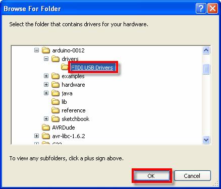 3. Choose Install from list or specific location (Advance) and then click Next; Windows will notify user to specify the location of folder that contains Driver of FTDI.